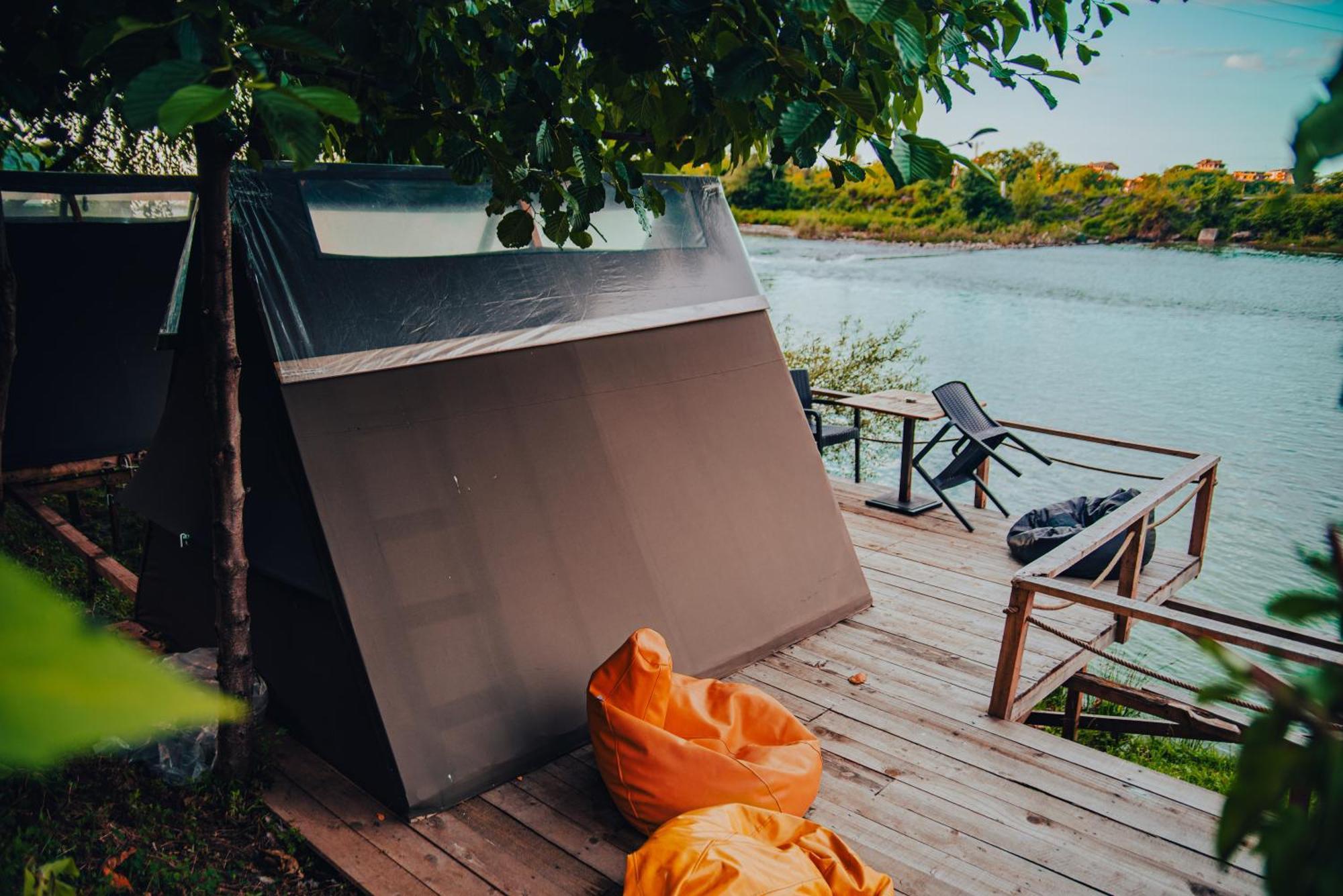 Danzi Camping Tiny House Ριζούντα Εξωτερικό φωτογραφία