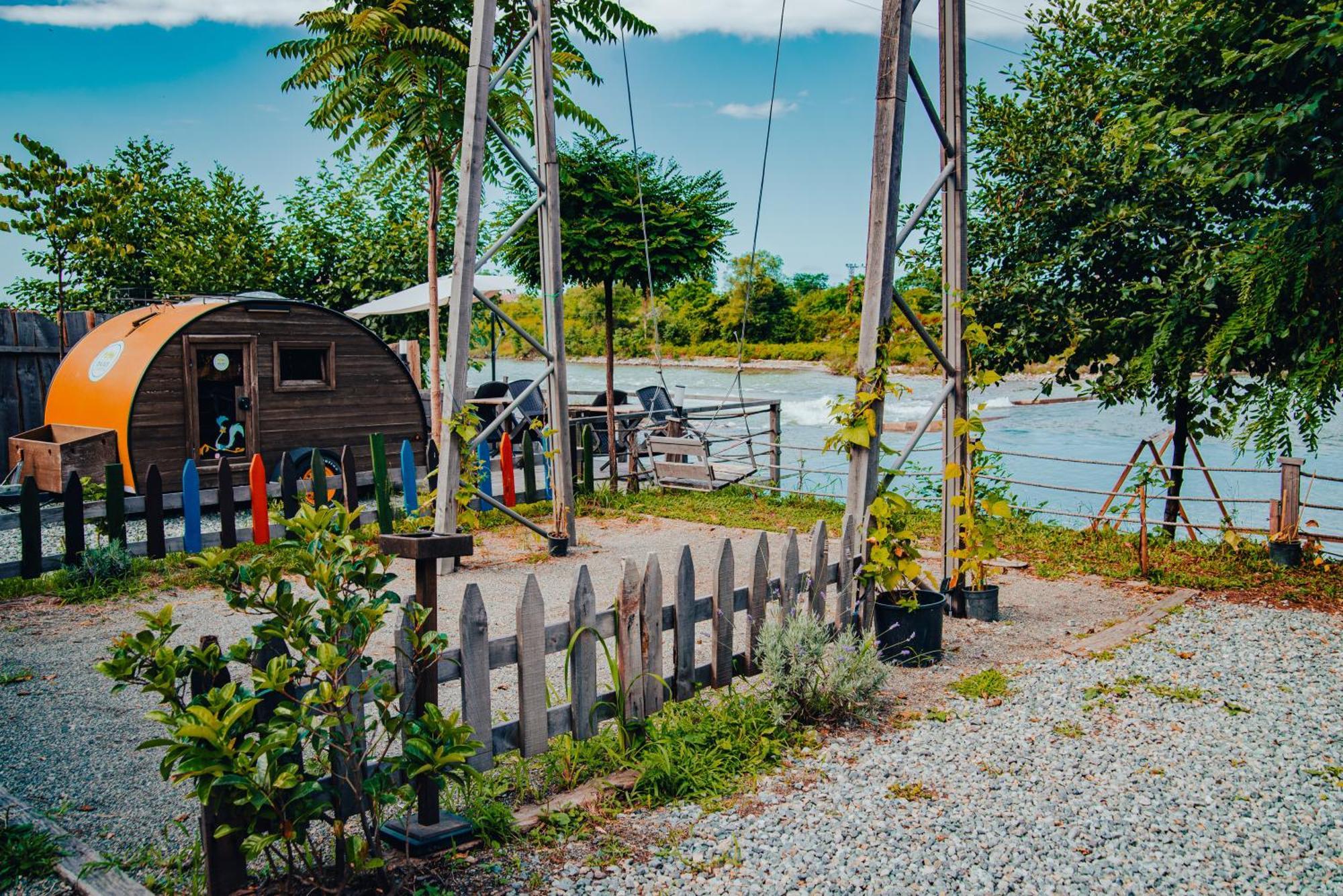 Danzi Camping Tiny House Ριζούντα Εξωτερικό φωτογραφία