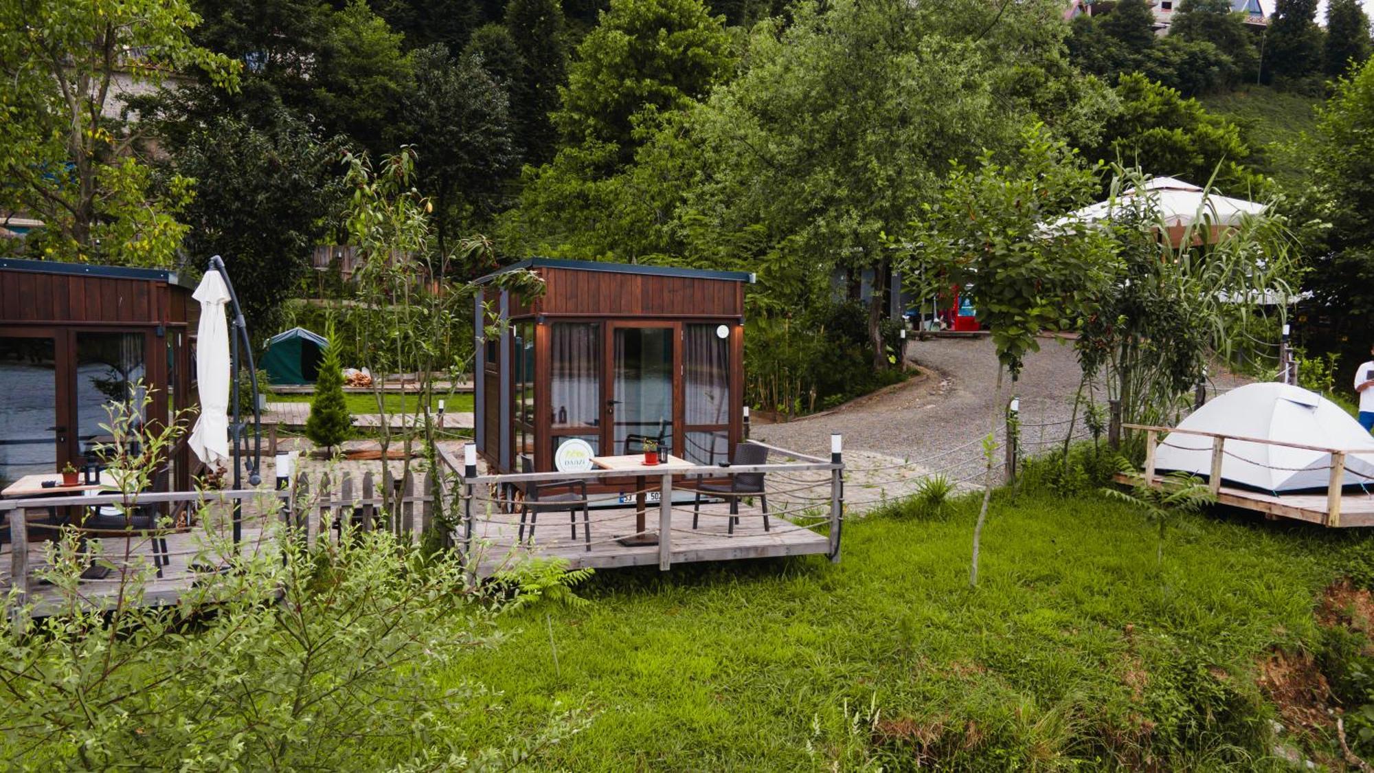 Danzi Camping Tiny House Ριζούντα Εξωτερικό φωτογραφία