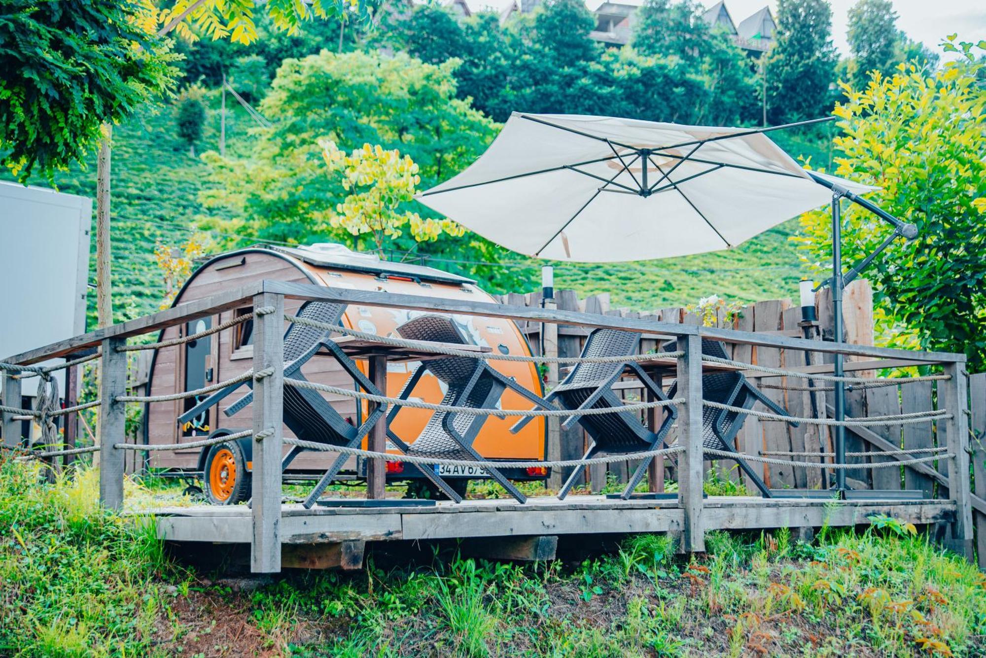 Danzi Camping Tiny House Ριζούντα Εξωτερικό φωτογραφία