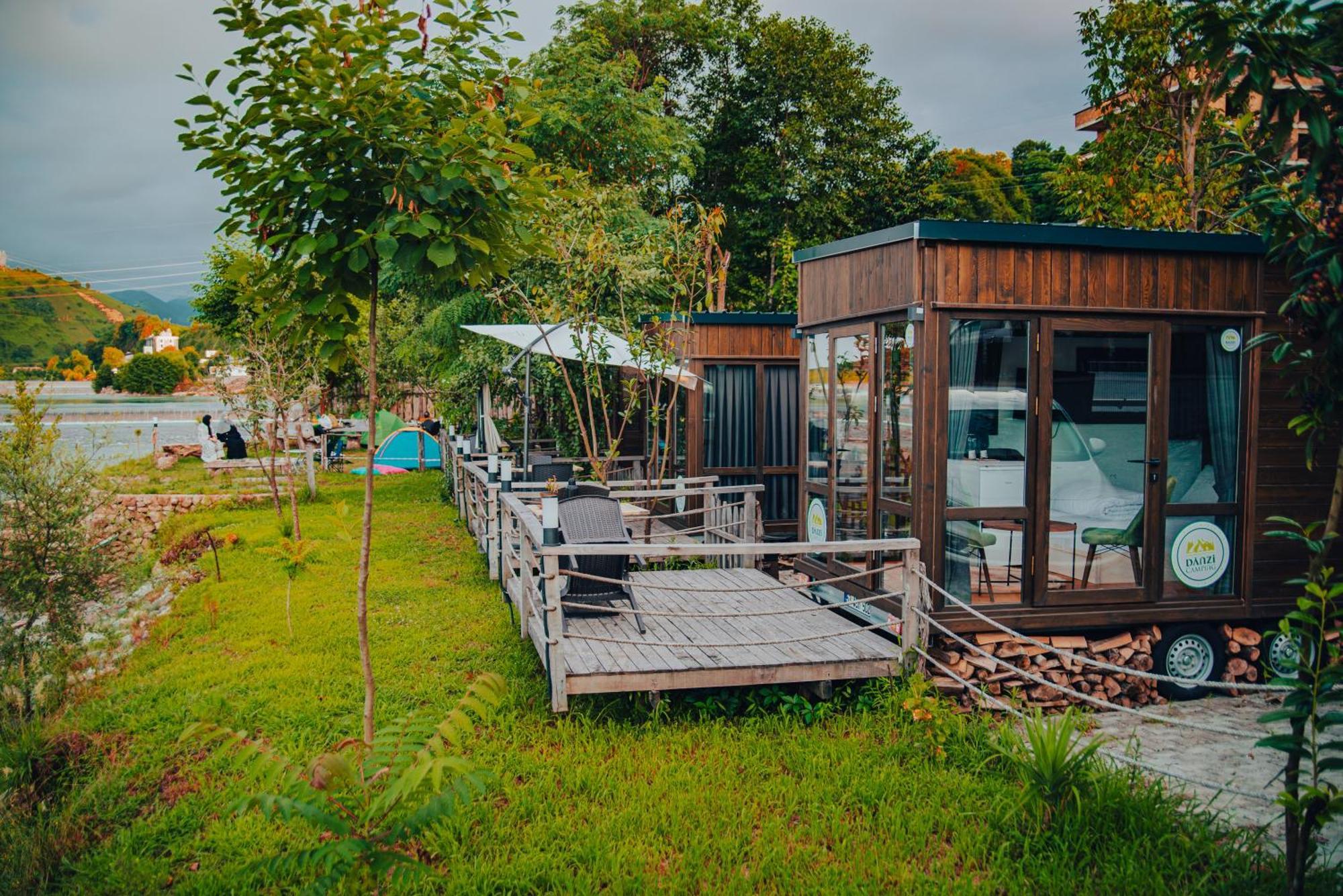 Danzi Camping Tiny House Ριζούντα Εξωτερικό φωτογραφία